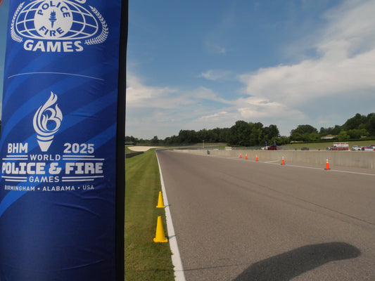 Assisted in Signage Coordination for 2025 World Police & Fire Games in Birmingham, AL