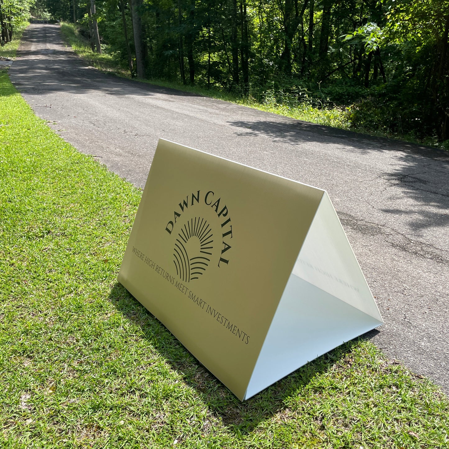 Coro message board folded side line board