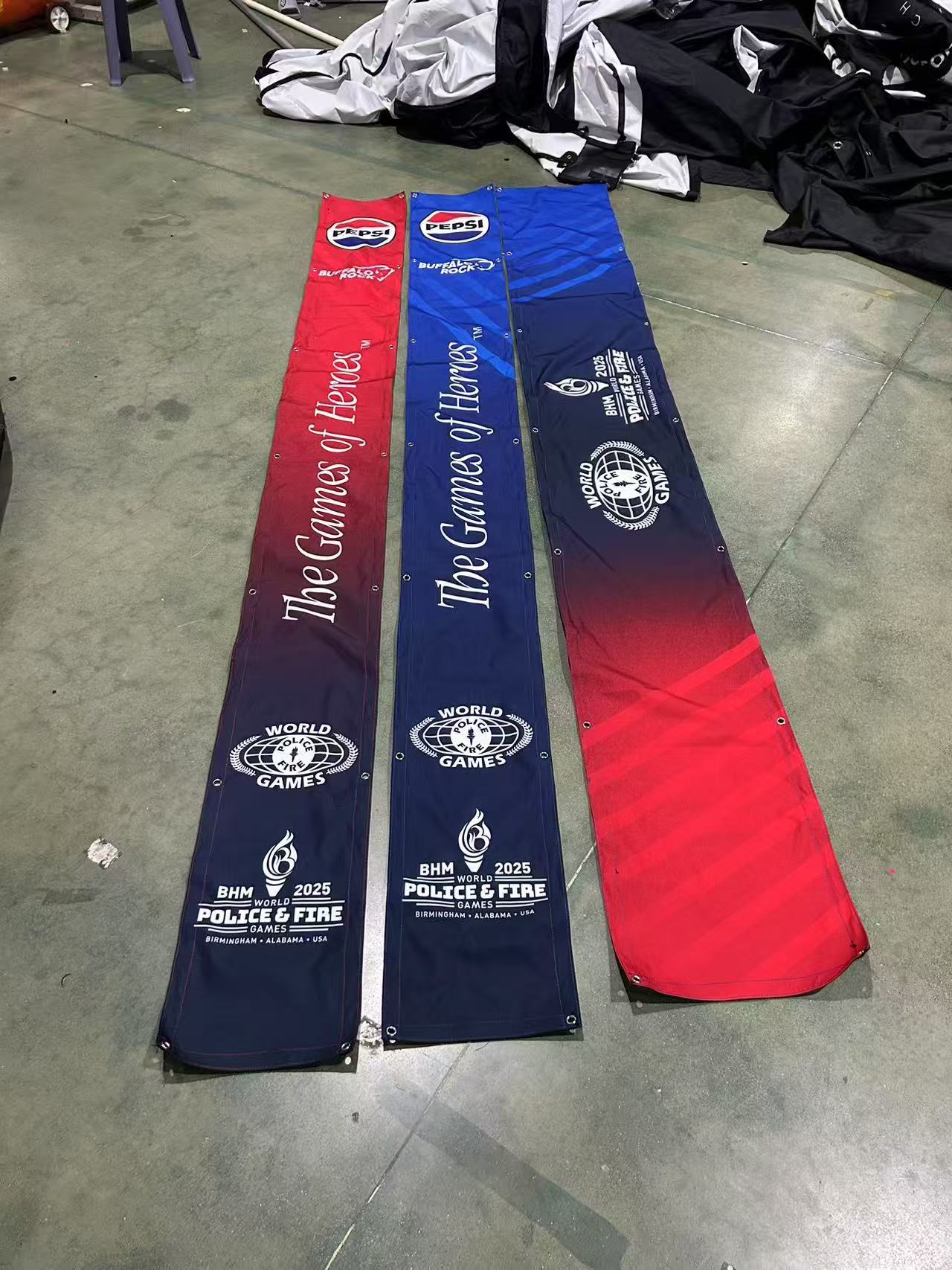 oxford fabric printing, custom sublimated banners